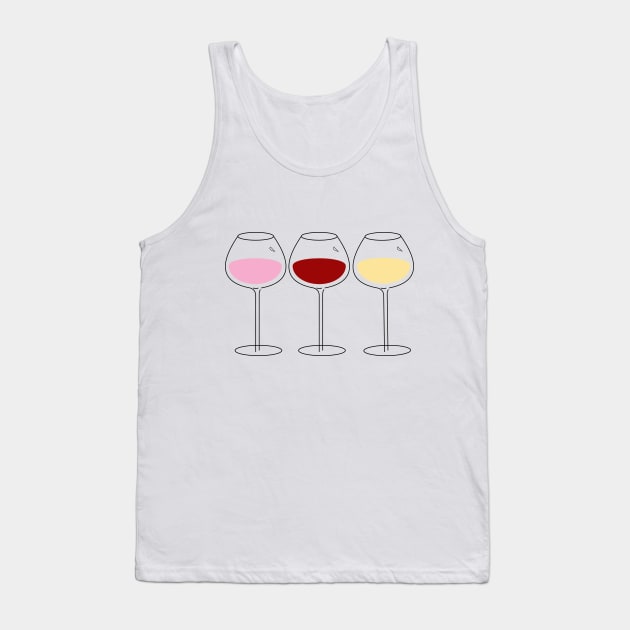 Wine Tasting Tank Top by VollkornPopcorn